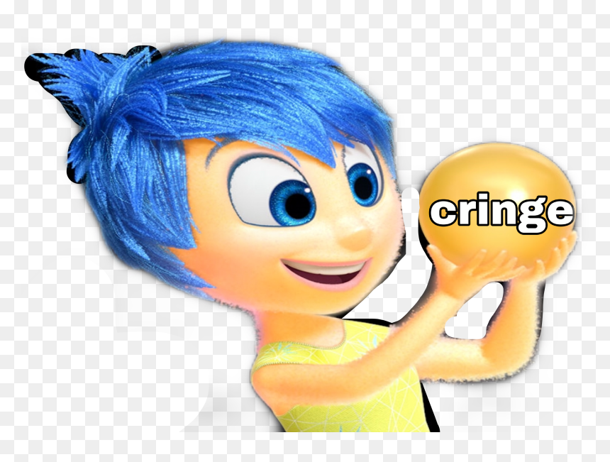 #joy #insideout #cringe #pixar #freetoedit - Радость Из Мультика Головоломка, HD Png Download - inside out joy png