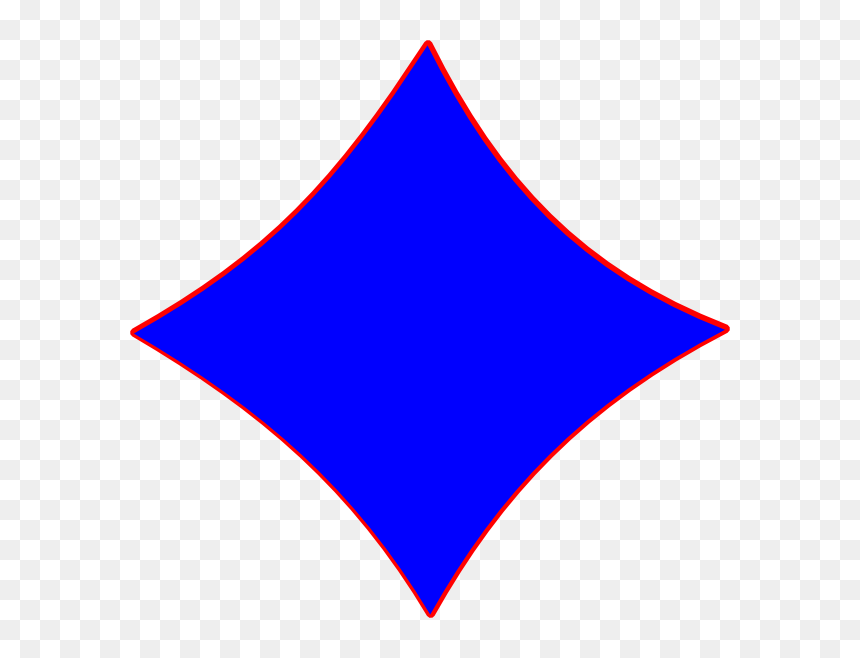 Blue Diamond Clip Art At Clker, HD Png Download - blue diamond png