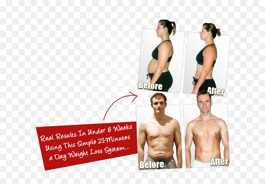 Natural Weight Lose - Cellerciser Before And After, HD Png Download - weight loss png