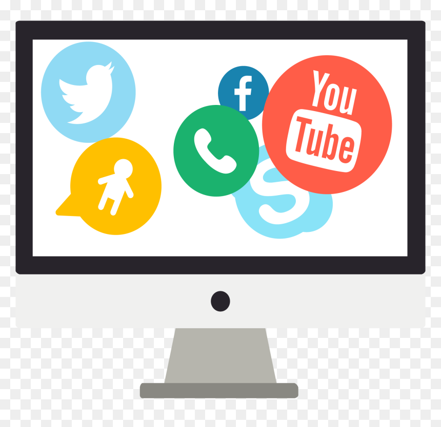 Business Social Media Clipart, HD Png Download - microphone .png