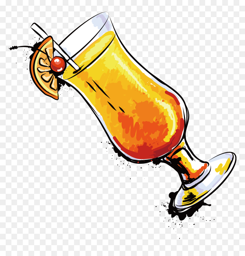 Juice Orange Soft Drink, HD Png Download - soft drink png