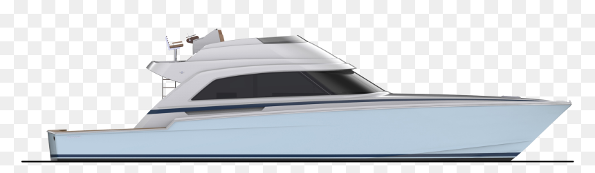 Bertram Yacht Font, HD Png Download - speed boat png