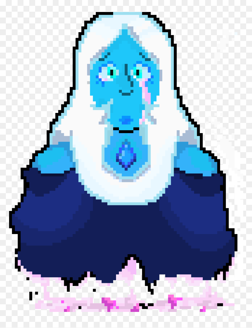 Blue Diamond Pixel Art, HD Png Download - blue diamond png