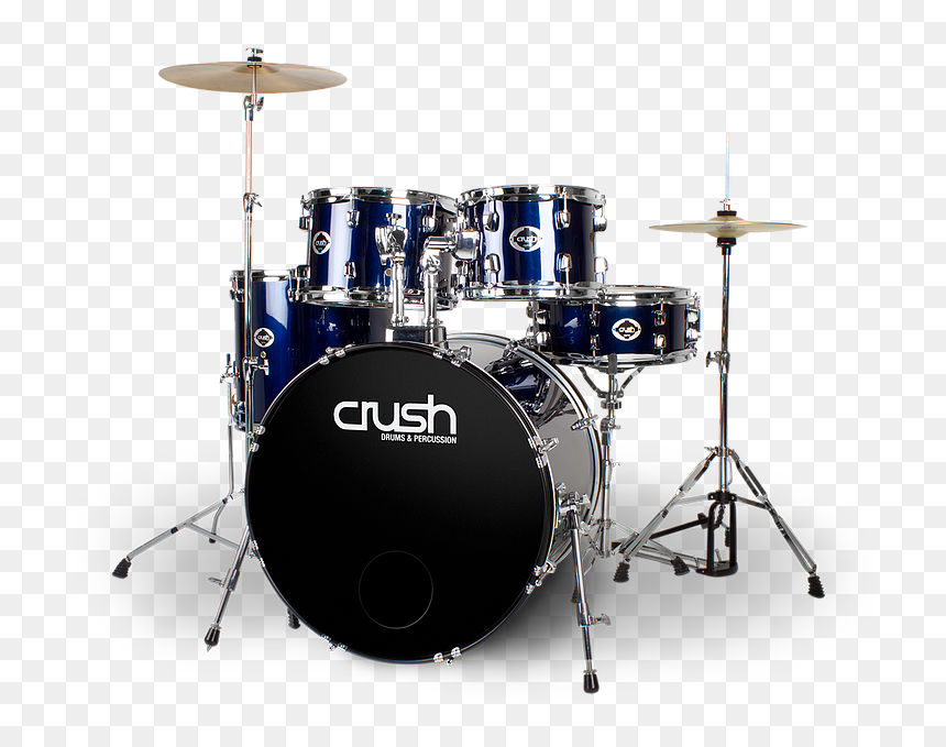 Transparent Drumset Png - Crush Drums, Png Download - drumset png