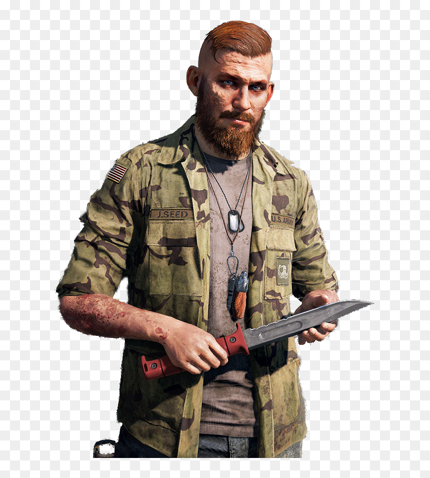Jacob Far Cry 5, HD Png Download - far cry 4 png