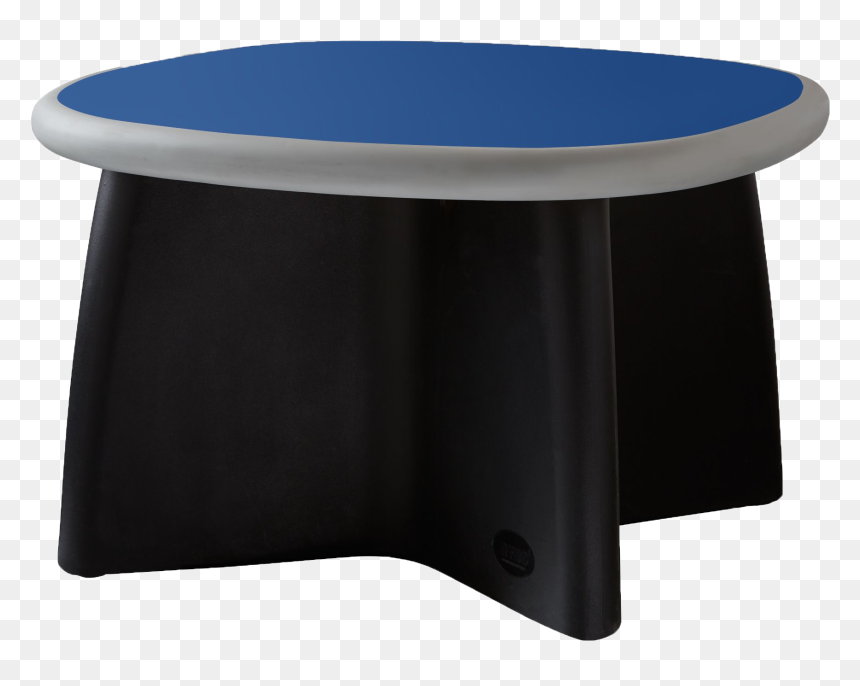 Polyethylene Weighted Dining Table With Grey And Blue - Coffee Table, HD Png Download - dining table png