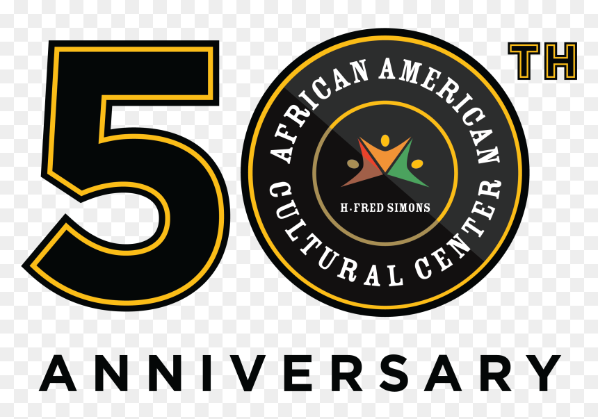 African American Cultural Center 50th Anniversary Logo - Circle, HD Png Download - 50th anniversary png