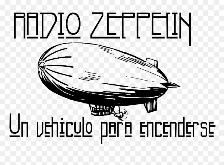 Radio Zeppelin - Radio Zeppelin Manuel Belgrano, HD Png Download - zeppelin png