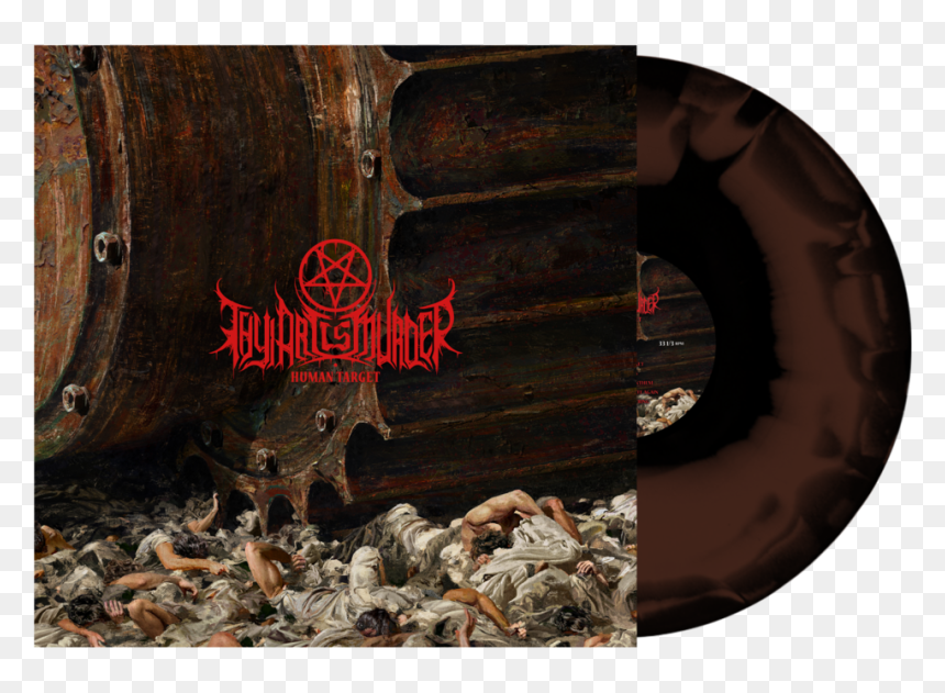 Thy Art Is Murder Human Target, HD Png Download - black swirl png