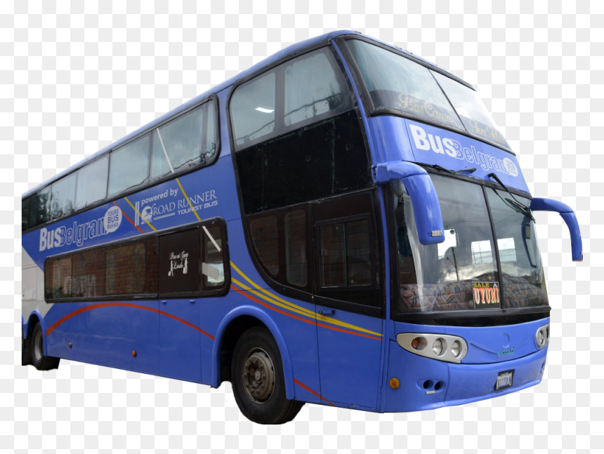 Double-decker Bus, HD Png Download - tour bus png