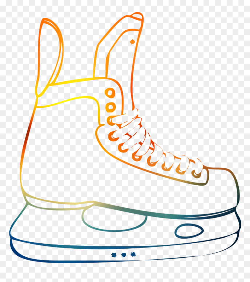 Design Clothing Shoe Illustration Accessories Free - Figure Skate, HD Png Download - shoe clipart png