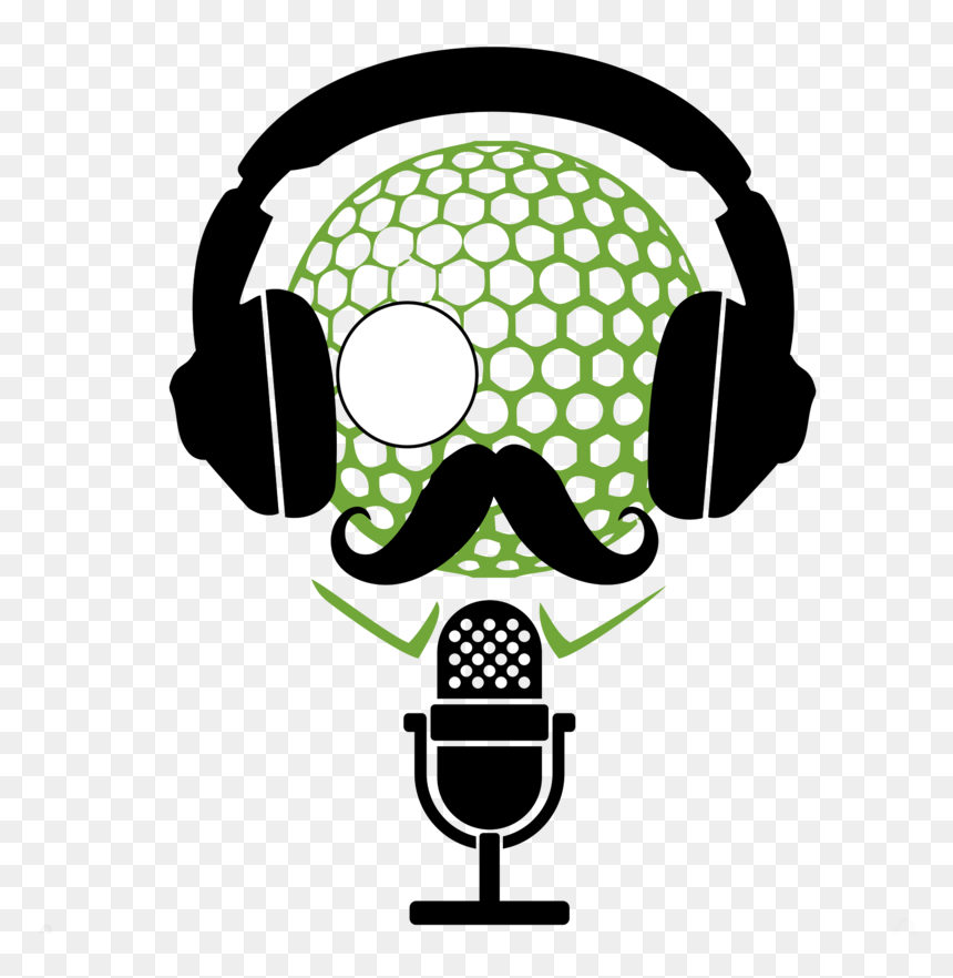 Golfbarons Tenuos Links Logo Image - Golfball Symbol, HD Png Download - microphone .png