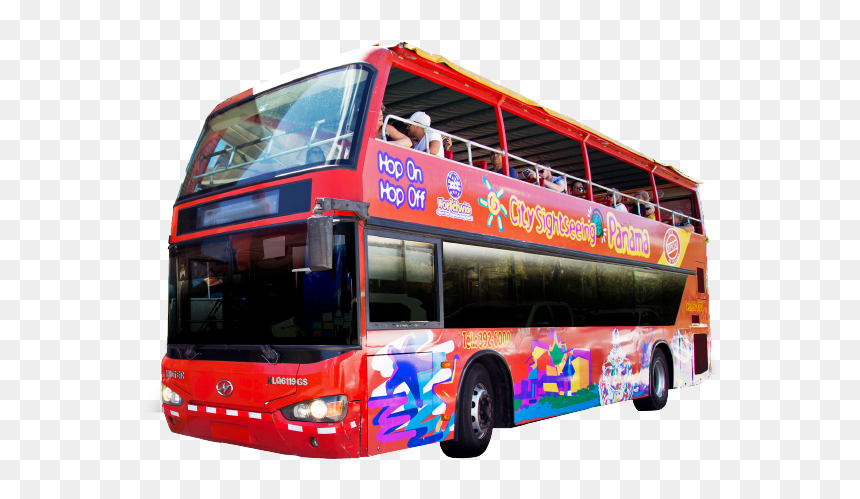 Double-decker Bus, HD Png Download - tour bus png