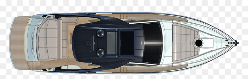 Yacht Boat Top View, HD Png Download - speed boat png