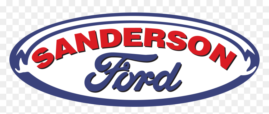 Sanderson Ford Logo, HD Png Download - ford png logo