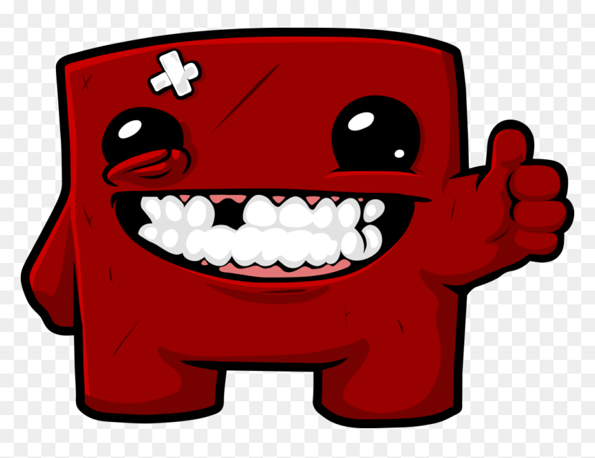 Thumb Image - Super Meat Boy Png, Transparent Png - super meat boy png