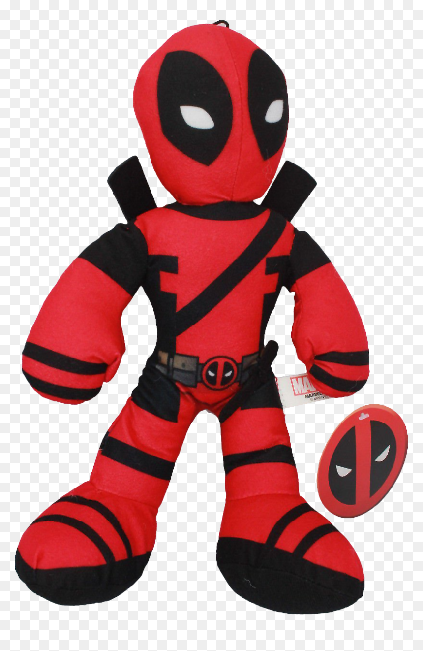 Transparent Deadpool Face Png - Deadpool Plush, Png Download - deadpool.png