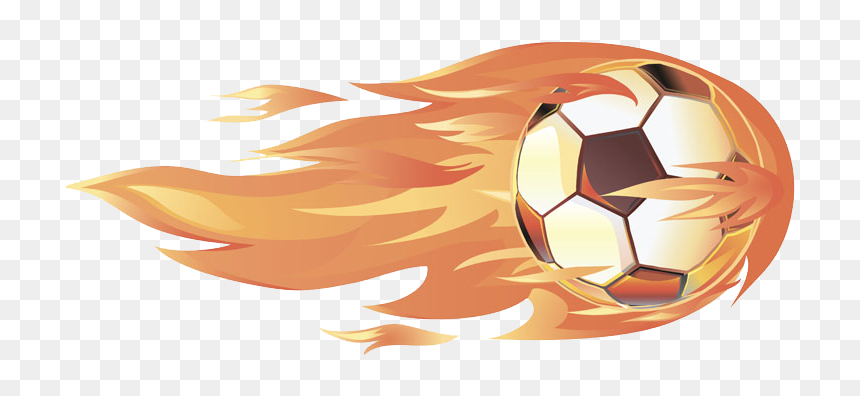 Fire Football Hq Image Free Png Clipart - Ball On Fire Png, Transparent Png - ball of fire png