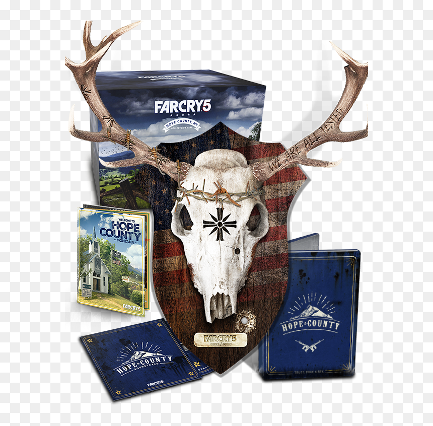 Far Cry 5 Collectors Edition, HD Png Download - far cry 4 png