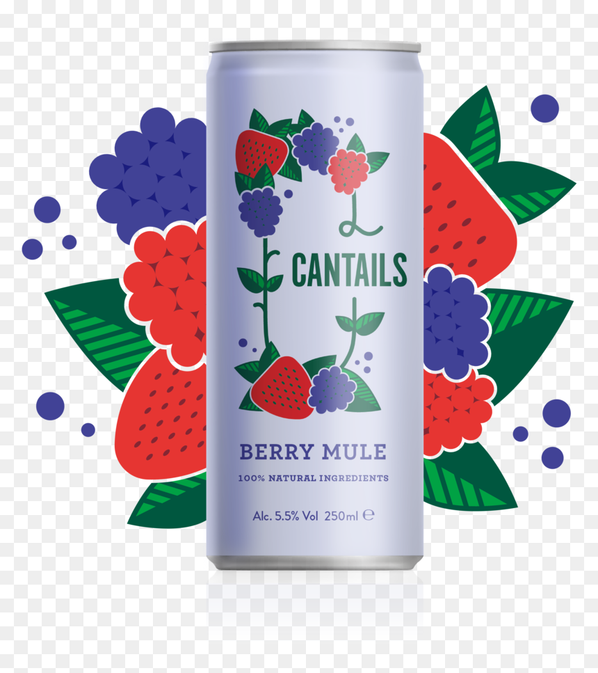 Cantails Product Images-11 - Strawberry, HD Png Download - mule png