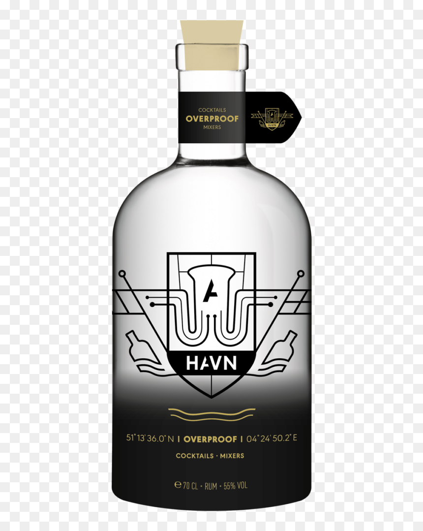 Havn Spirits Rum Overproof Bottle - Domaine De Canton, HD Png Download - rum png