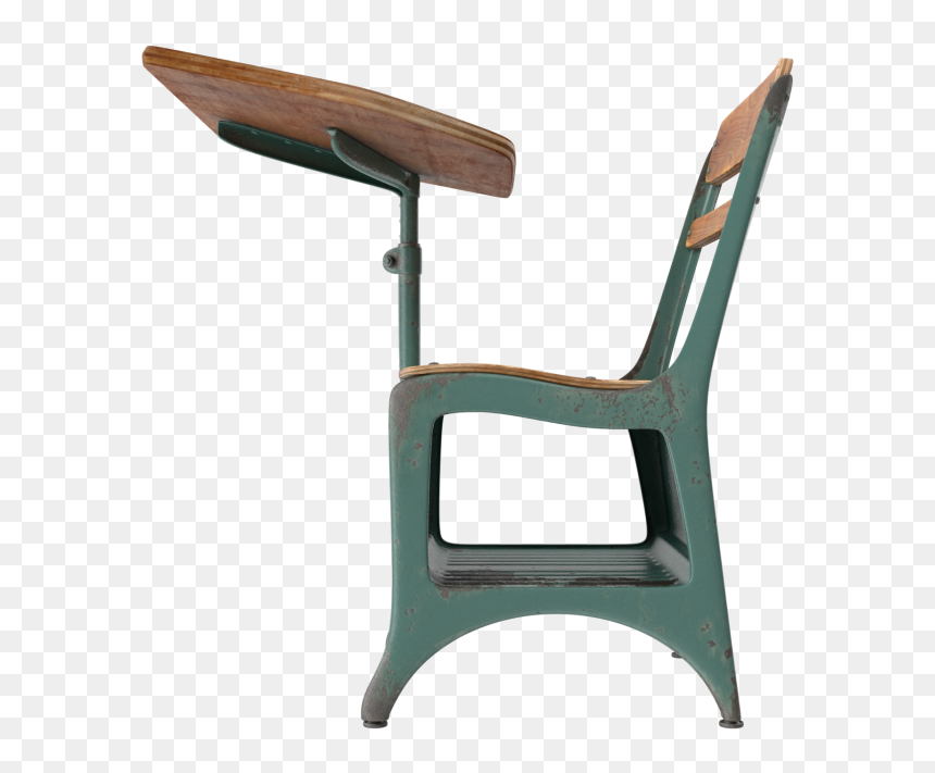 Antique School Desk Png Image - School Transparent Desk, Png Download - school desk png