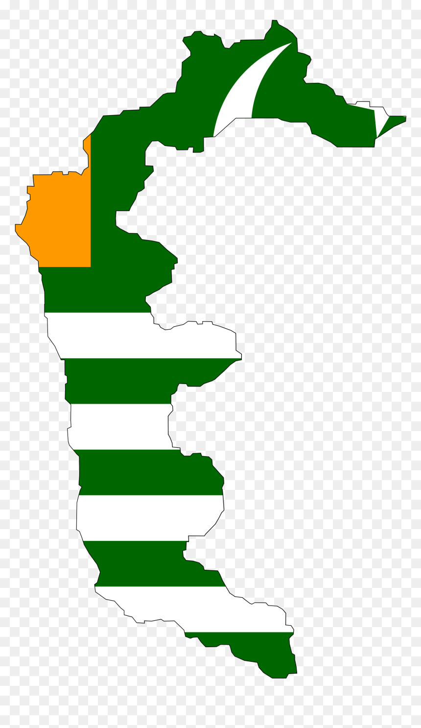 Irish Borders Cliparts 8, Buy Clip Art - Azad Kashmir And Jammu Kashmir, HD Png Download - pakistan flag png