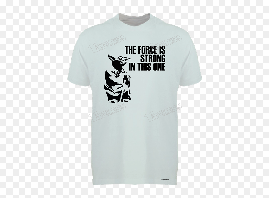 Active Shirt, HD Png Download - star wars yoda png