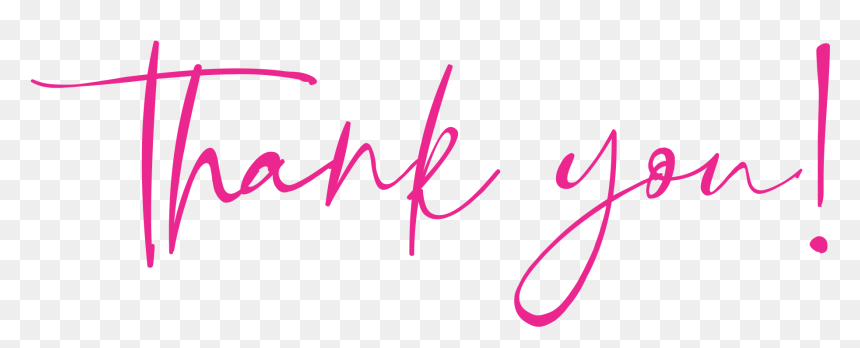 Calligraphy, HD Png Download - thank you.png