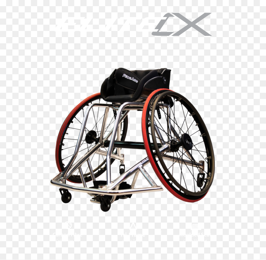 Carbon Fibre Seat Tennis Wheelchair - Wheelchair Carbon For Tennis, HD Png Download - wheel chair png