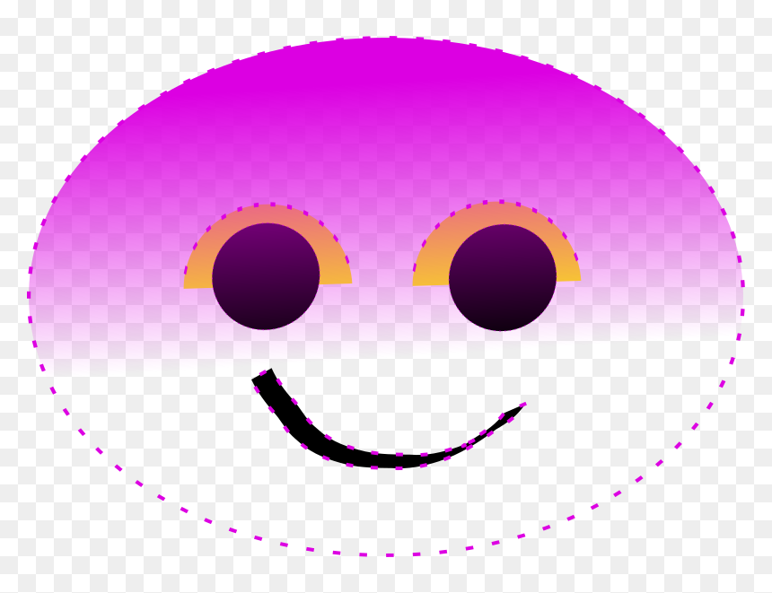 Oval - Smiley, HD Png Download - oval shape png