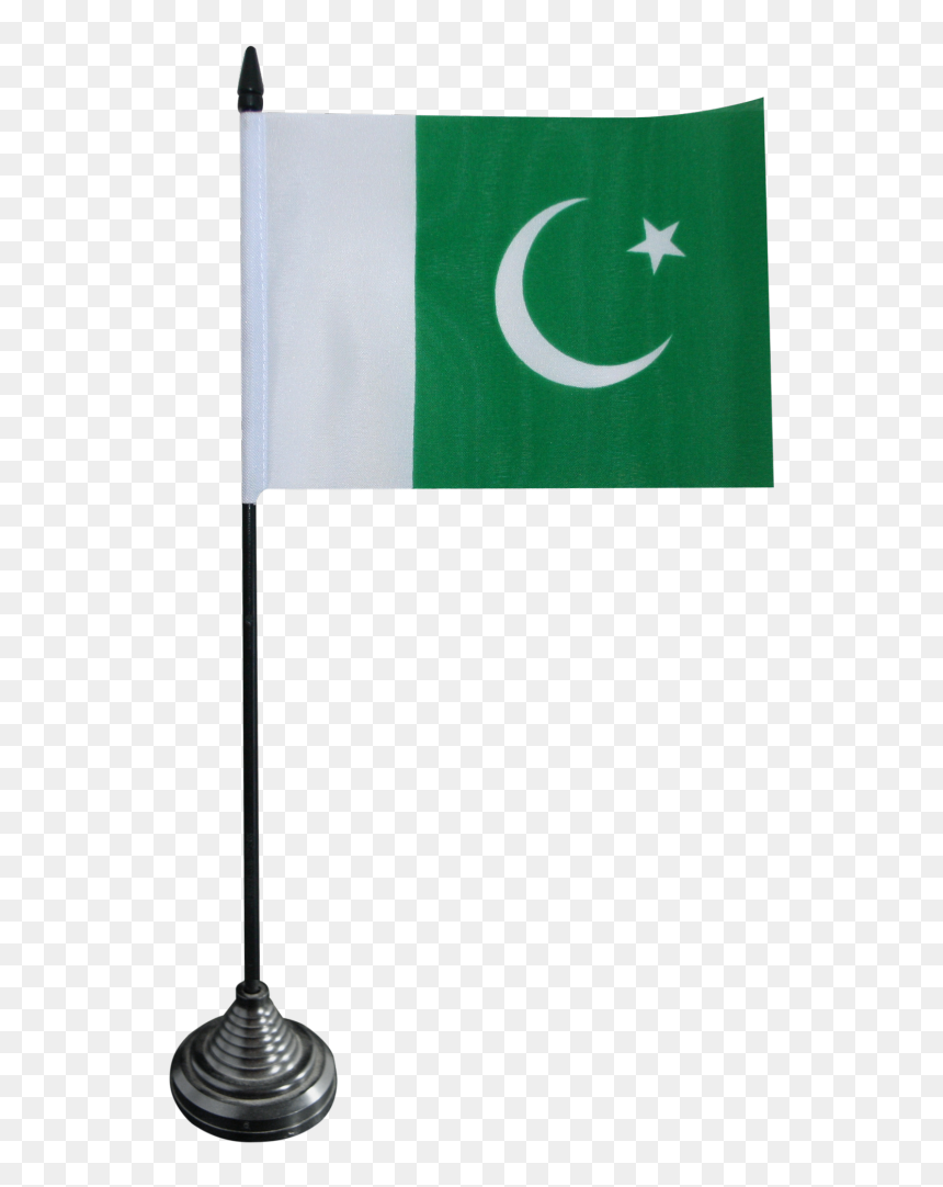 Pakistan Table Flag - Pakistani Table Flag Hd, HD Png Download - pakistan flag png