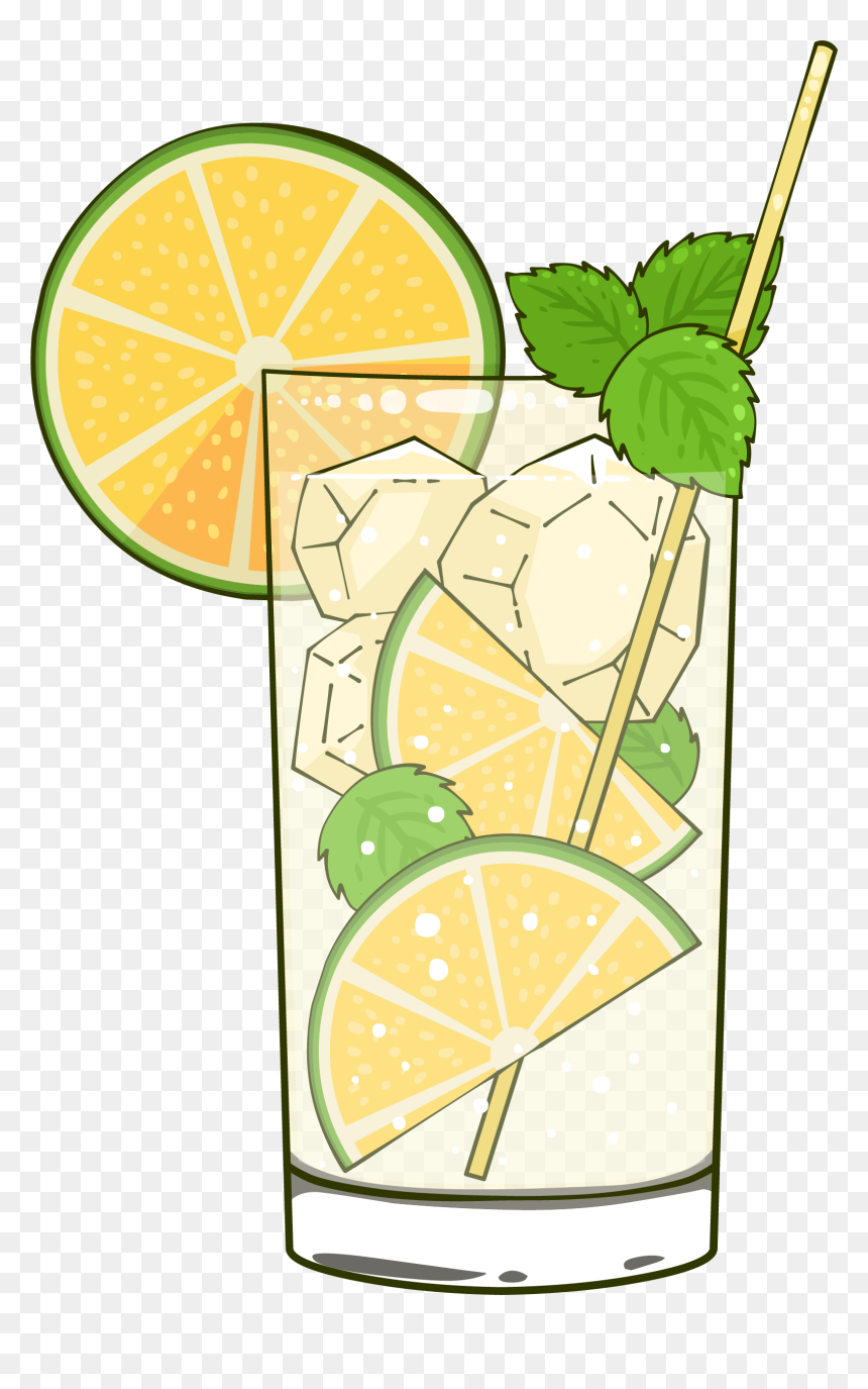 Refreshing Lemon Drink, HD Png Download - mojito png