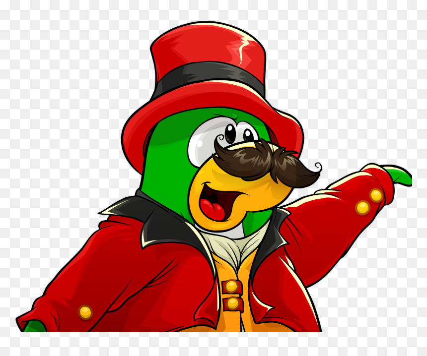 Club Penguin Wiki - Cartoon, HD Png Download - french mustache png