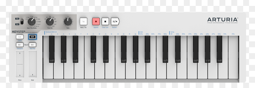 Arturia Keystep, HD Png Download - music keyboard png