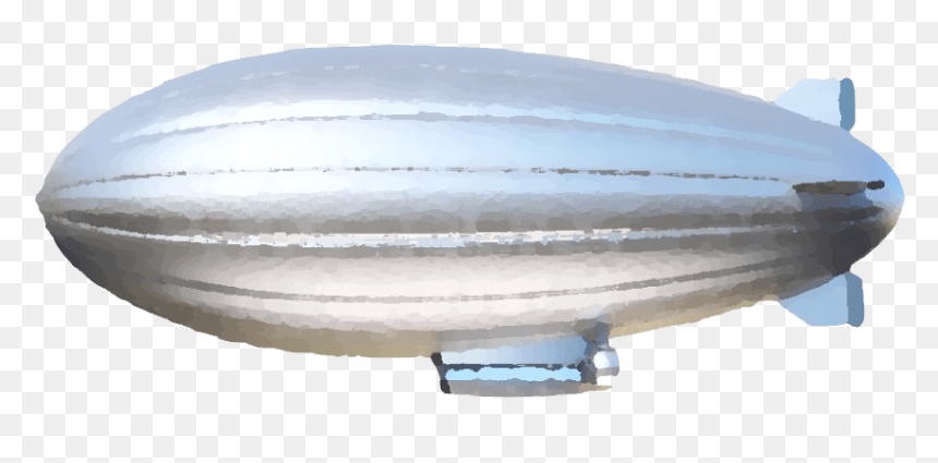 3d Printed Blimp, HD Png Download - zeppelin png