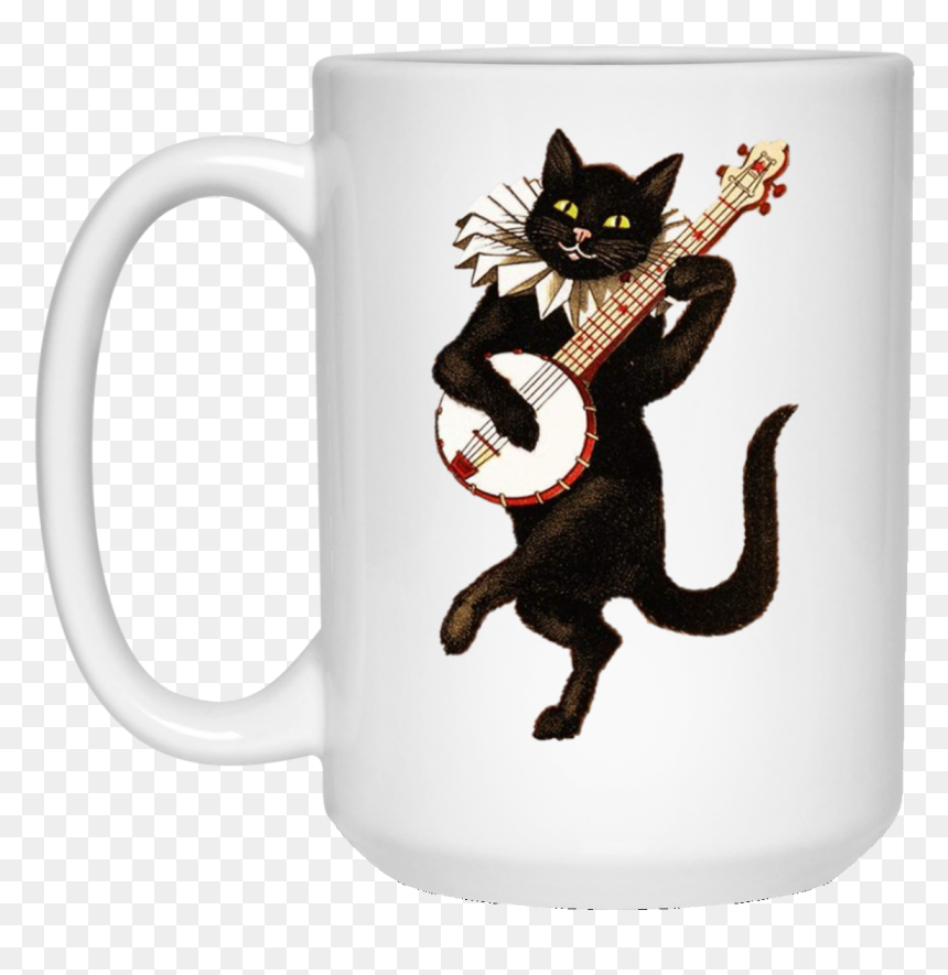 Funny Cat Png , Png Download - Banjo Playing Cat, Transparent Png - funny cat png