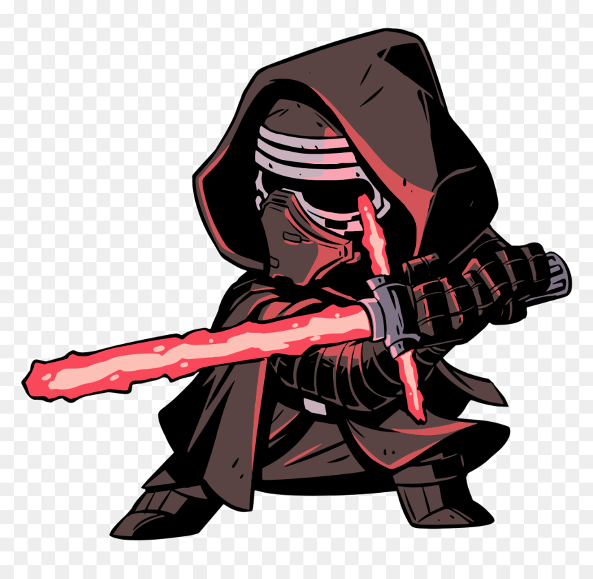 Kylo Ren Darth Maul Star Wars Battlefront Ii Star Wars - Star Wars Kylo Ren Cartoon, HD Png Download - star wars battlefront png