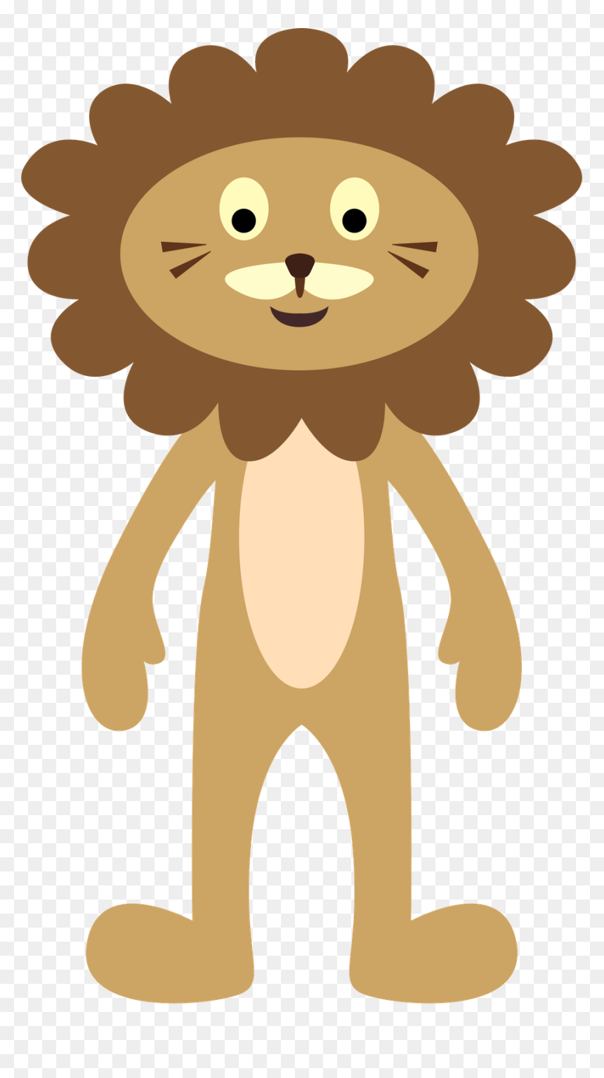 Transparent Wizard Of Oz Scarecrow Clipart - Lion Wizard Of Oz Cartoon, HD Png Download - cute animals png