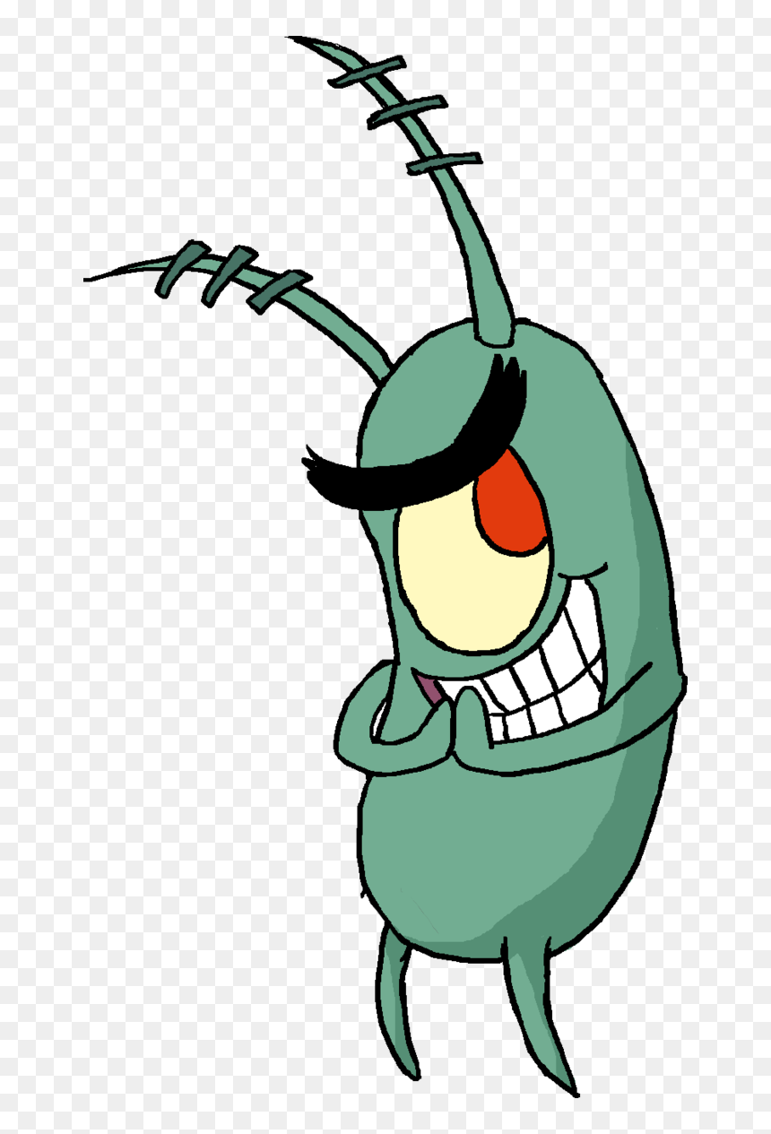 Little Black Belt - Plankton Spongebob, HD Png Download - black belt png