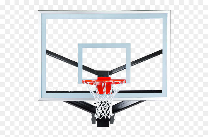 Ball Hog - Basketball Rim And Backboard Transparent, HD Png Download - basketball rim png