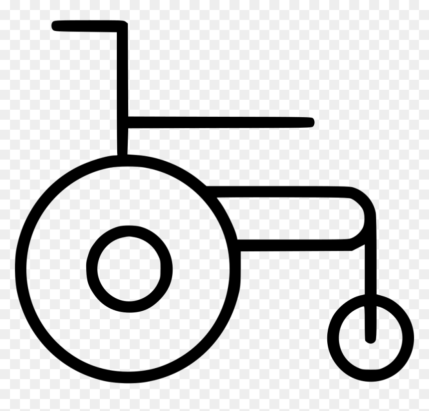 Wheel Chair - Vector Wheelchair Png, Transparent Png - wheel chair png