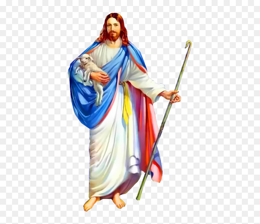 Christ Png File - Jesus As Shepherd Png, Transparent Png - christ png