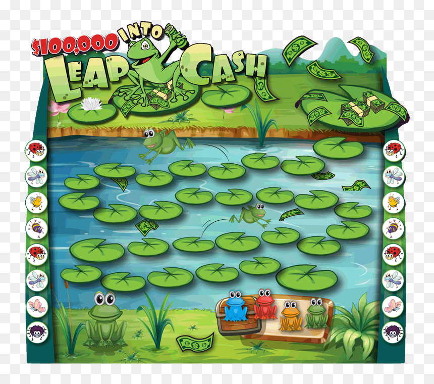 Lily Pad Game Board, HD Png Download - lilly pad png