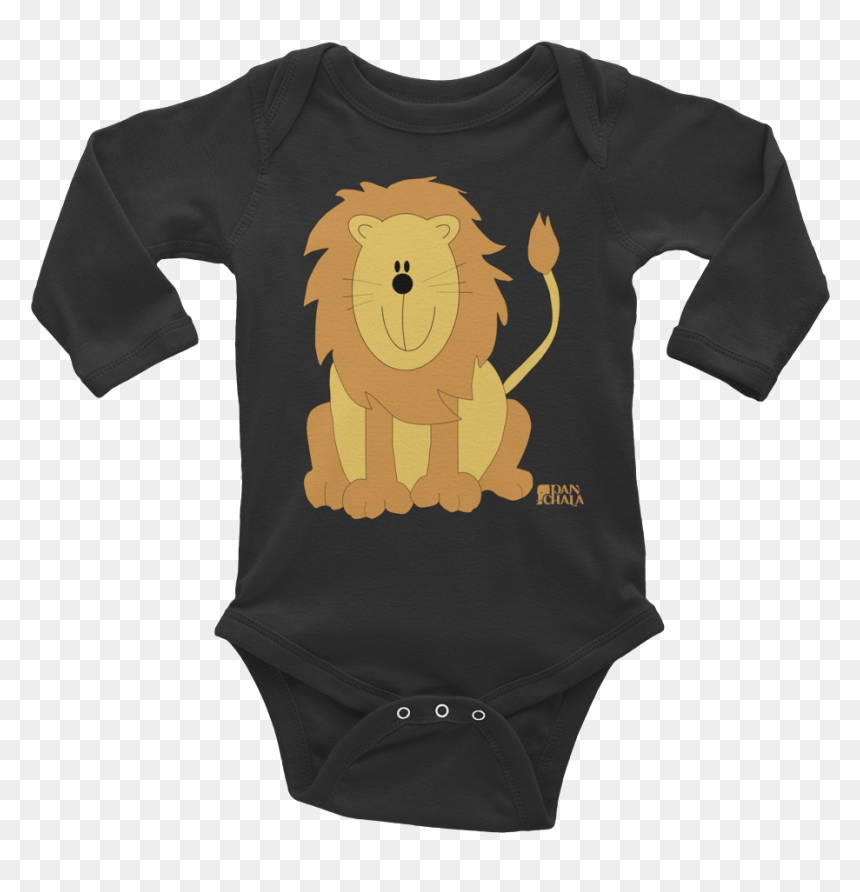 Infant Bodysuit, HD Png Download - baby lion png