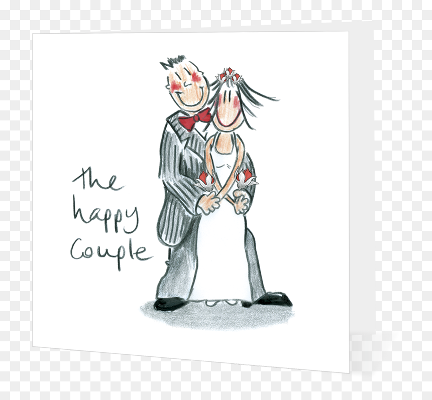 The Happy Couple 4bbb1897ae83e - Cartoon, HD Png Download - happy couple png