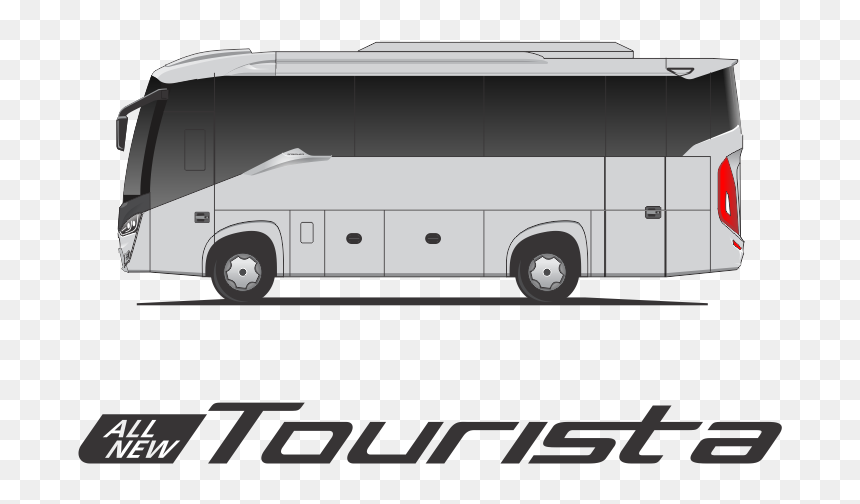 All New Tourista - Tour Bus Service, HD Png Download - tour bus png