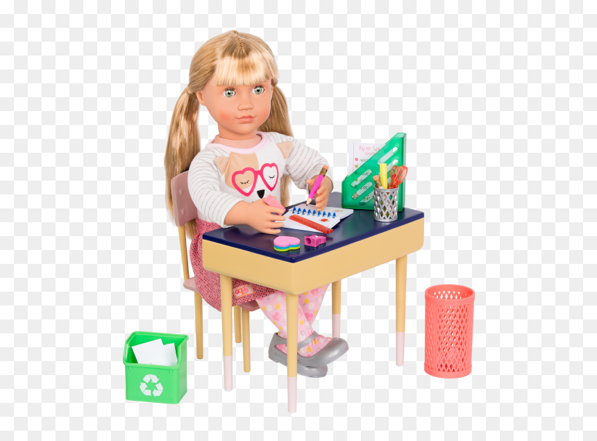Play, HD Png Download - school desk png
