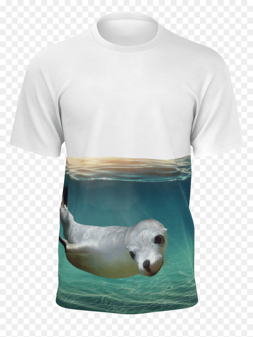 Sea Lion Shirt - California Sea Lion, HD Png Download - sea lion png