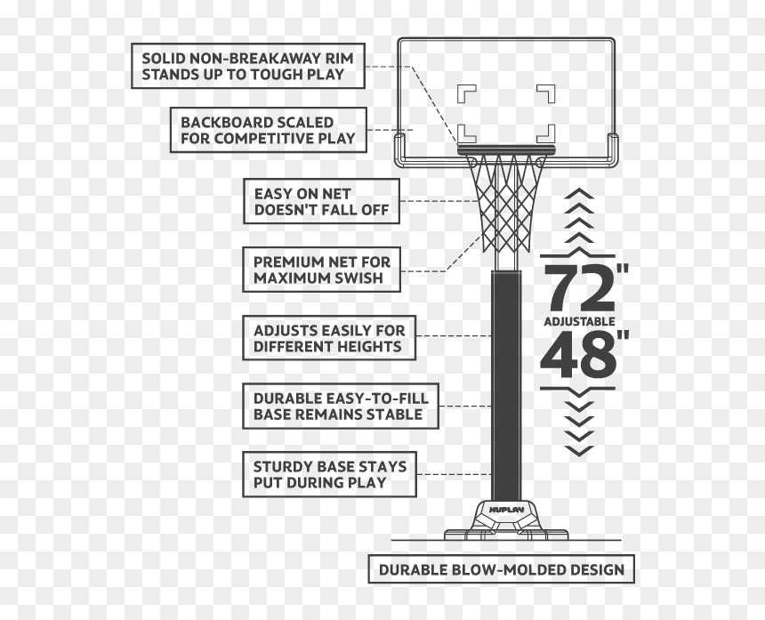 Basketball, HD Png Download - basketball rim png